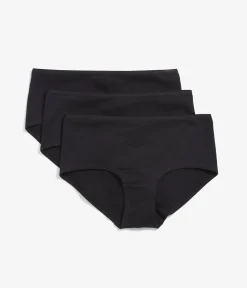 Bawełniane majtki typu hipster 3-pack