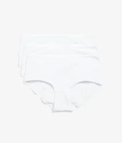 Bawełniane majtki typu hipster 3-pack