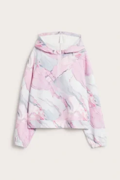 Bluza do ćwiczeń, z marmurkowym wzorem