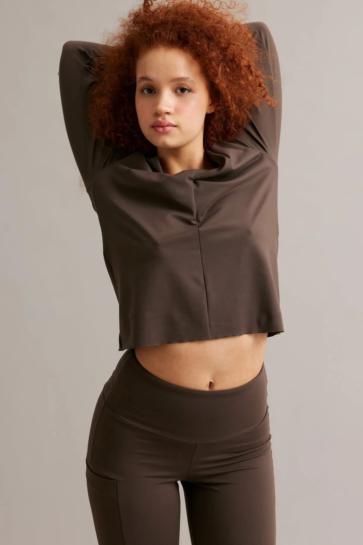 Bluza do ćwiczeń, z węzłem