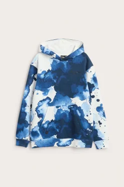 Bluza z kapturem, we wzory