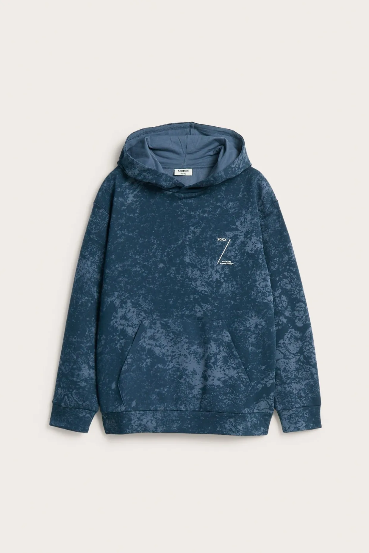 Bluza z kapturem, we wzory