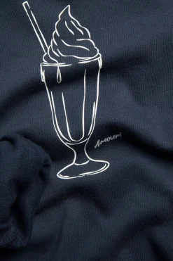 Bluza z kapturem, z nadrukiem