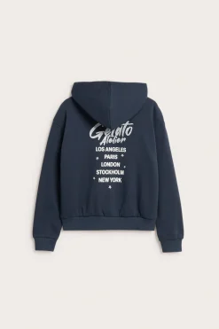 Bluza z kapturem, z nadrukiem