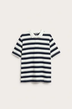 Bluza z krótkimi rękawami i kołnierzykiem polo