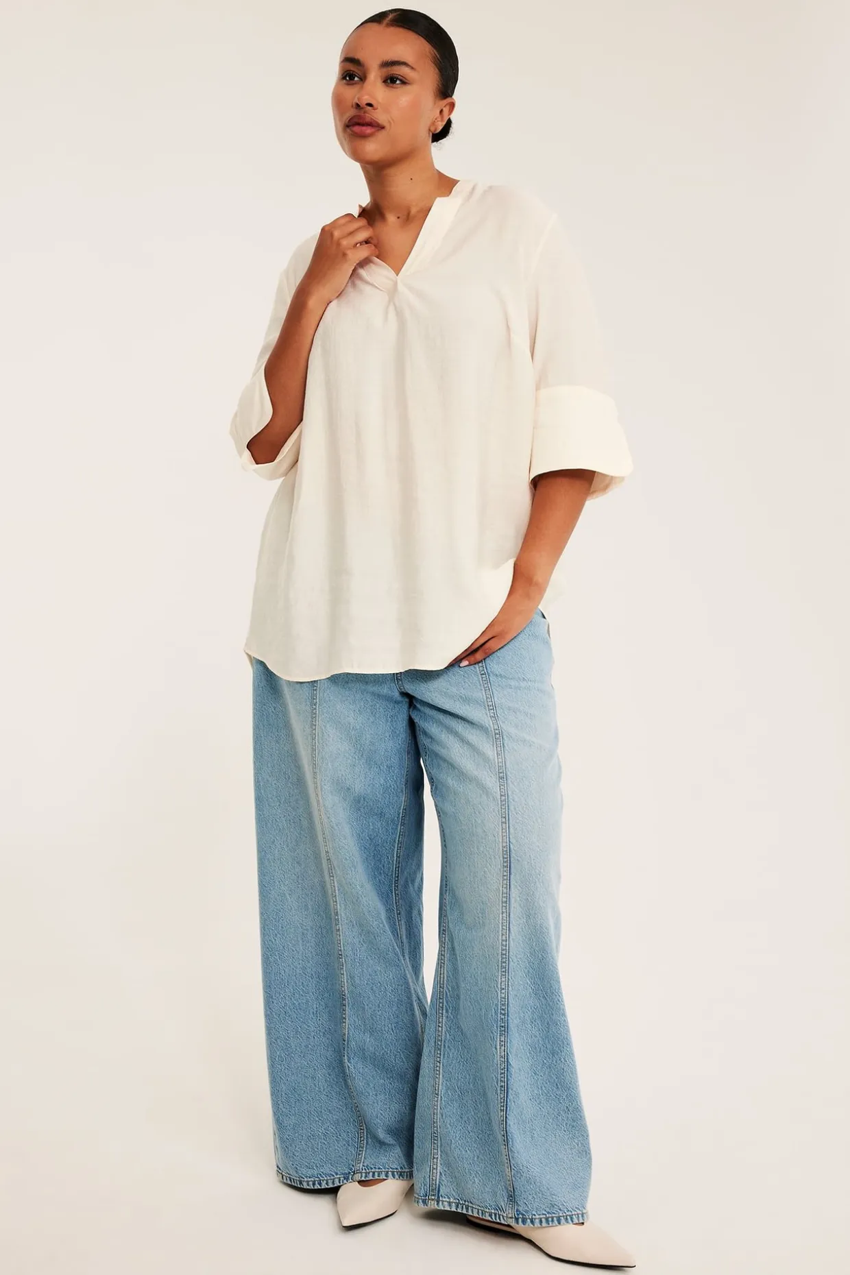 Bluzka z mieszanki modalu