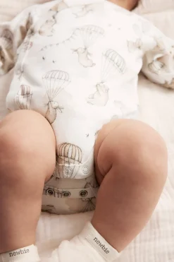 Body na zakładkę, we wzory, dla niemowląt