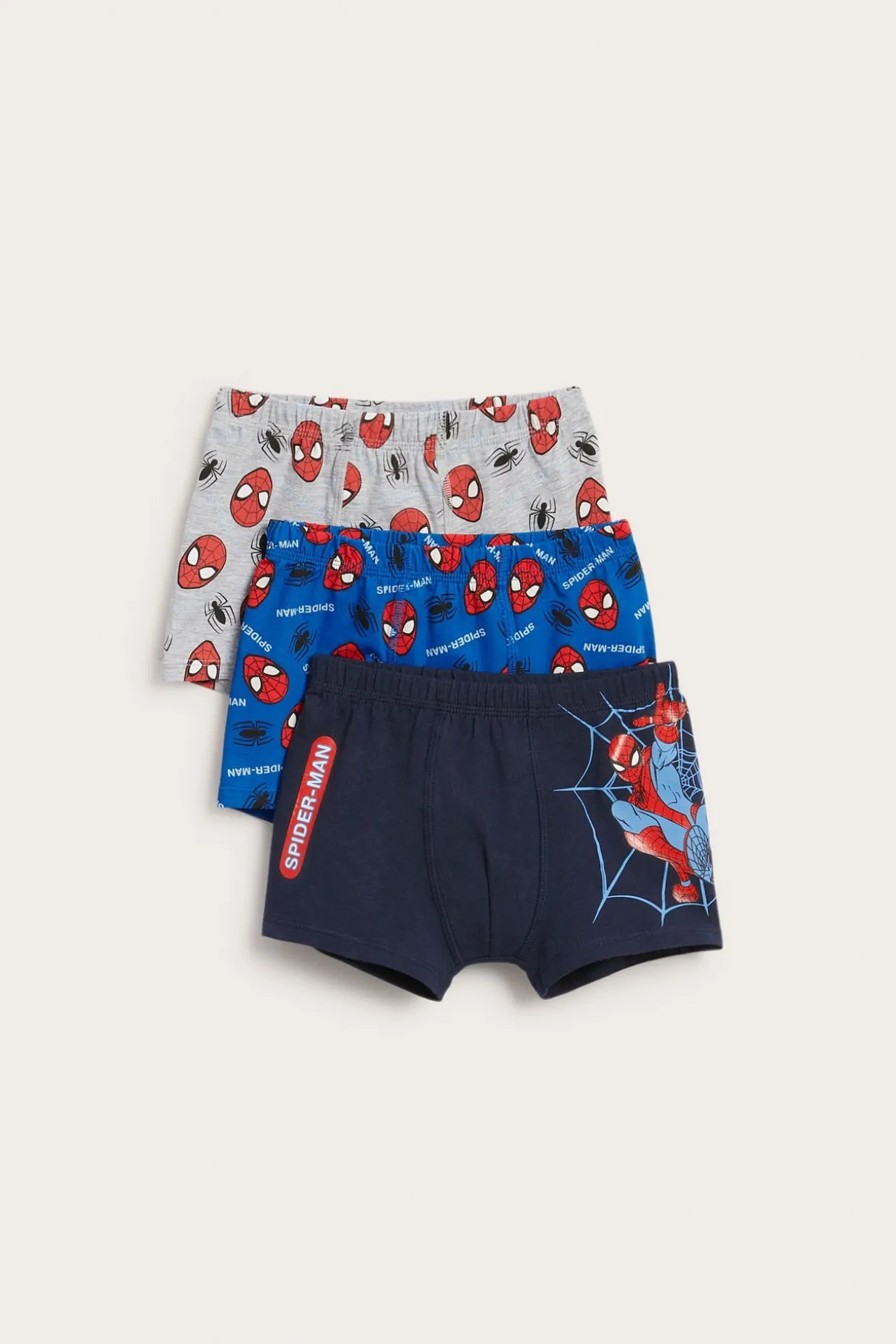 Bokserki w Spidermana, 3-pak.