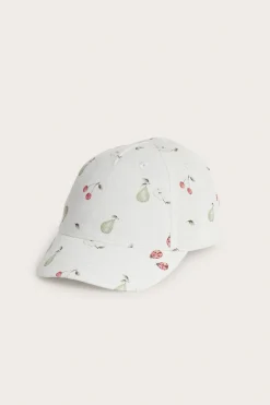 Czapka z daszkiem, w owoce