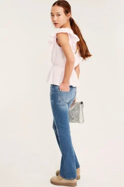 Dżinsy bootcut low waist