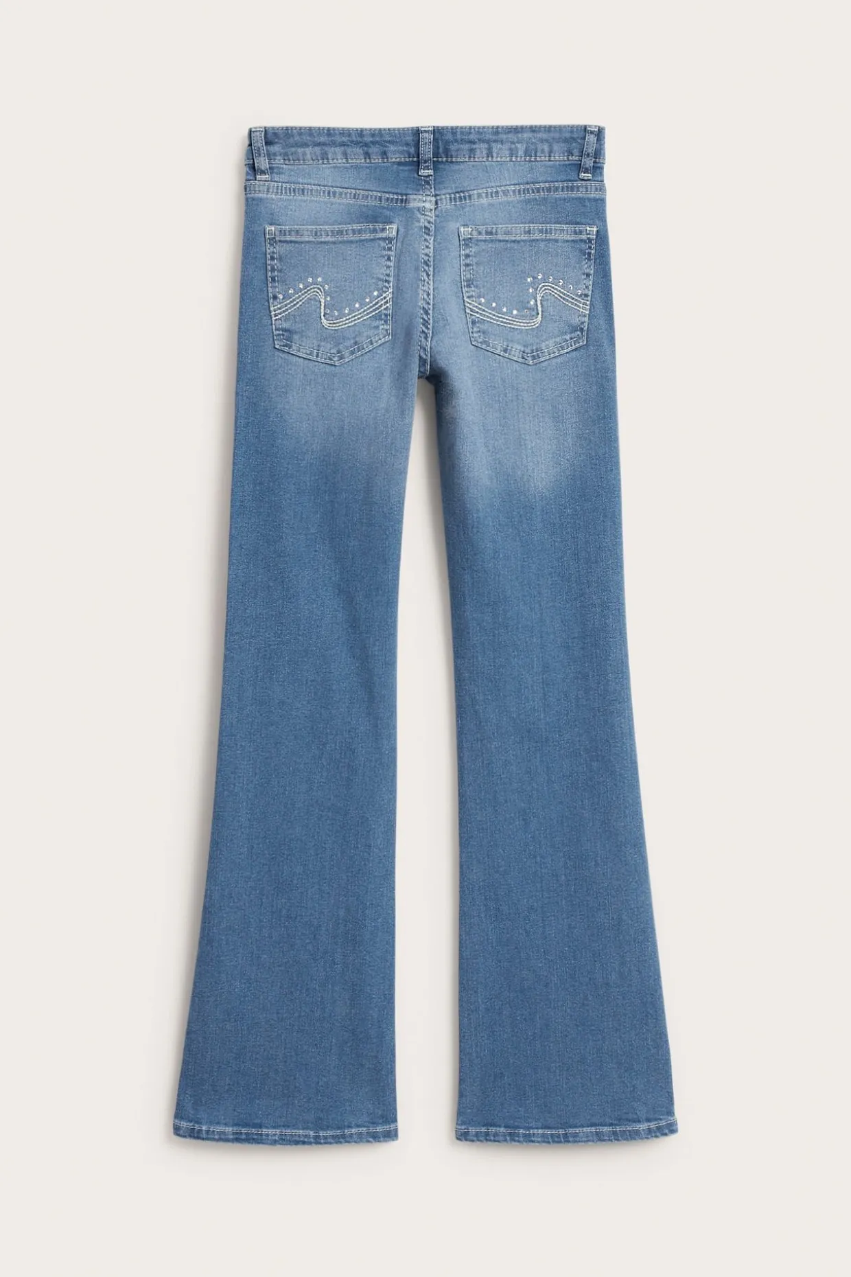 Dżinsy bootcut low waist