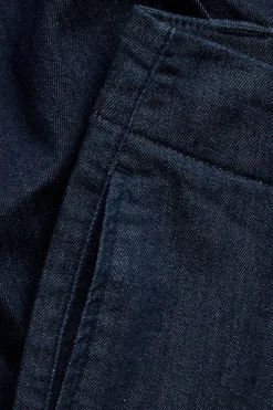 Dżinsy cropped straight high waist