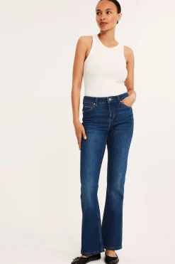 Dżinsy flare regular waist