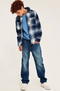 Dżinsy loose mid waist