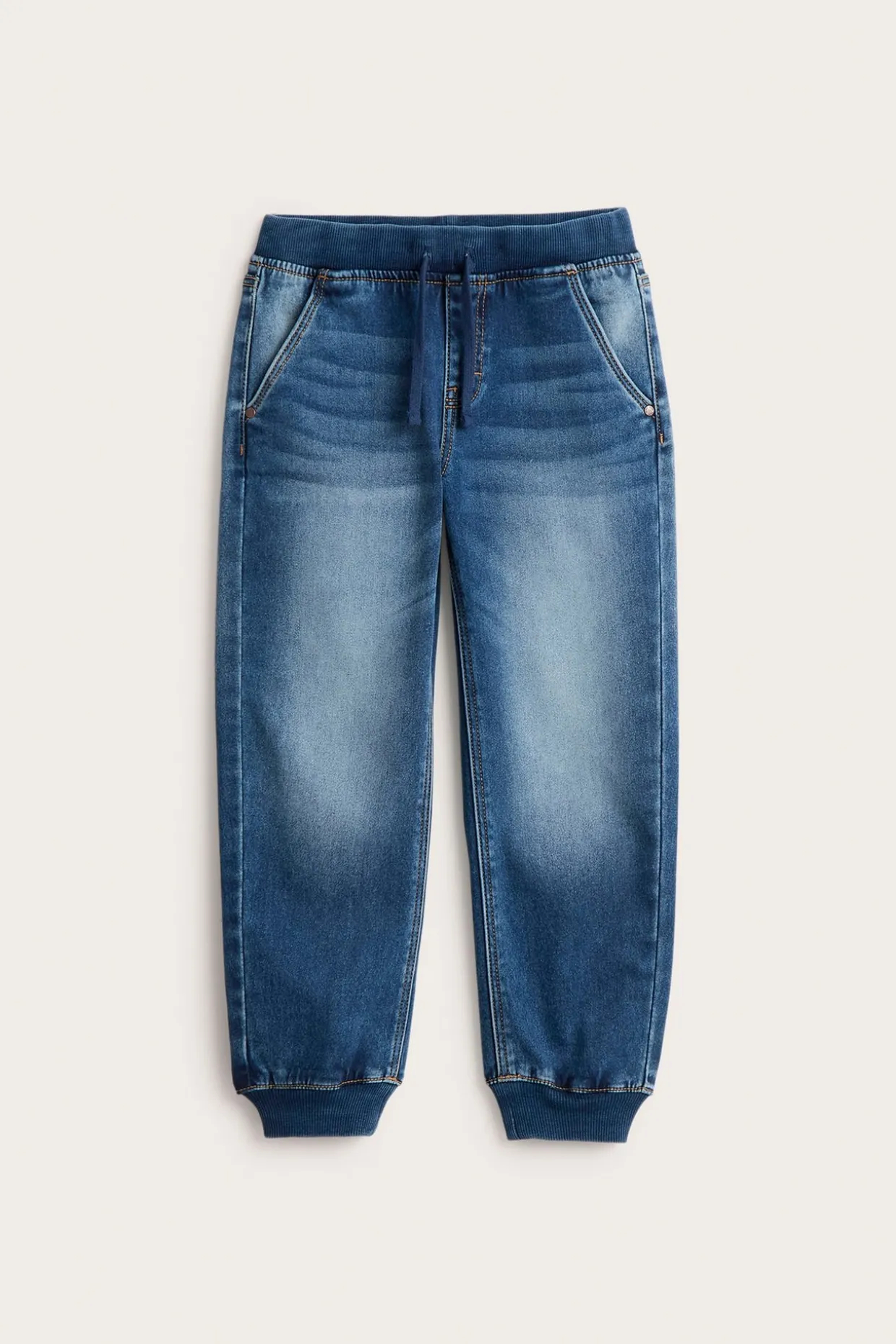 Dżinsy relaxed jogger denim