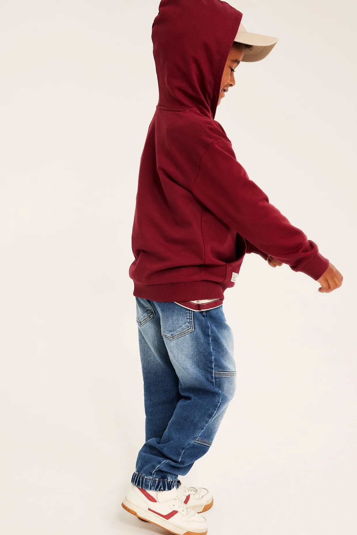 Dżinsy relaxed jogger denim