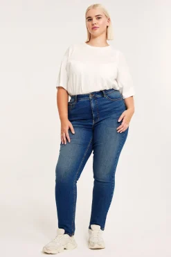 Dżinsy Slim High Waist