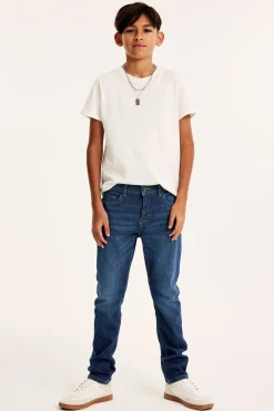 Dżinsy slim mid waist