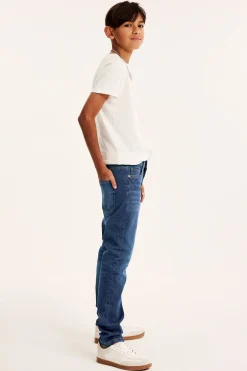 Dżinsy slim mid waist