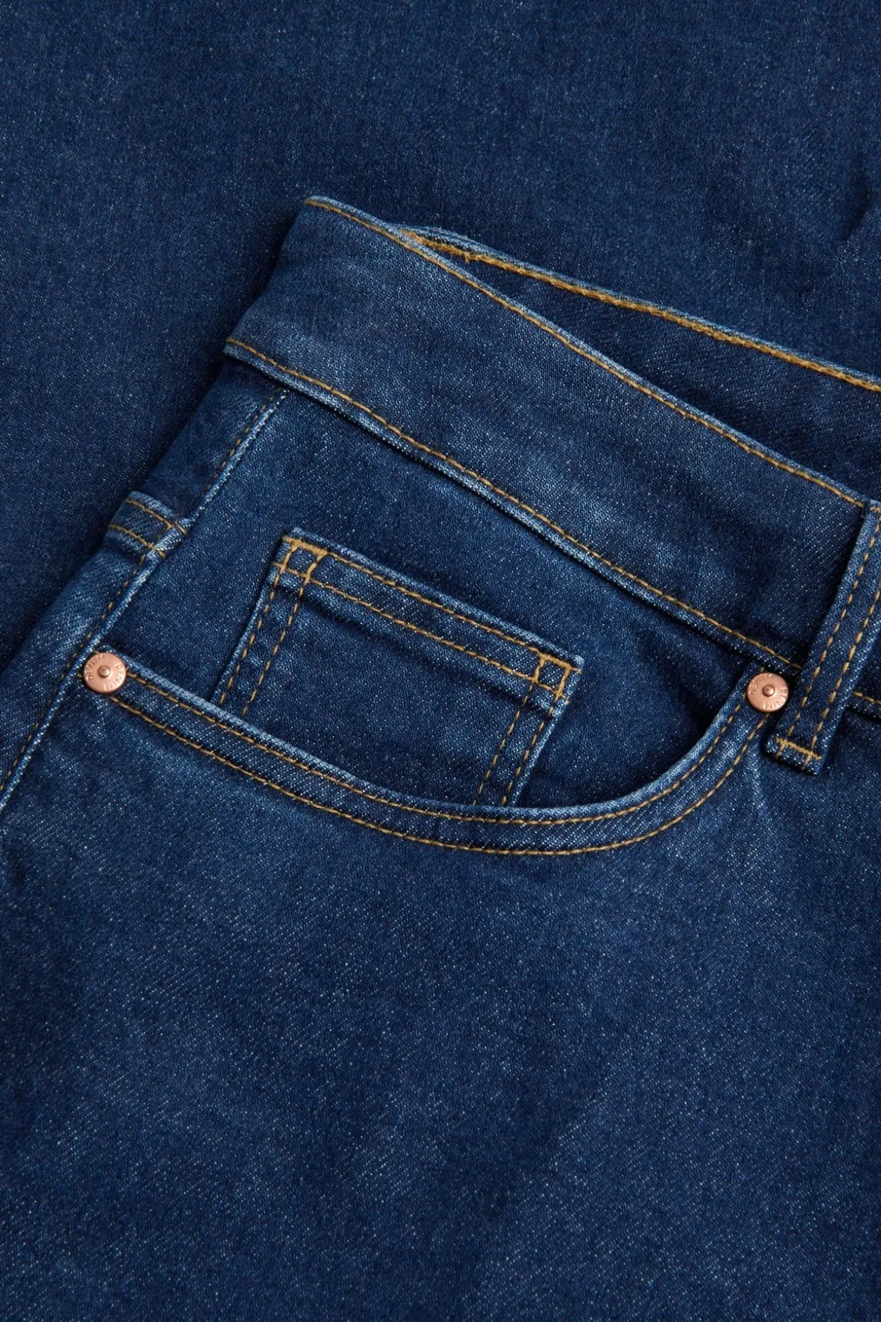 Dżinsy straight high waist
