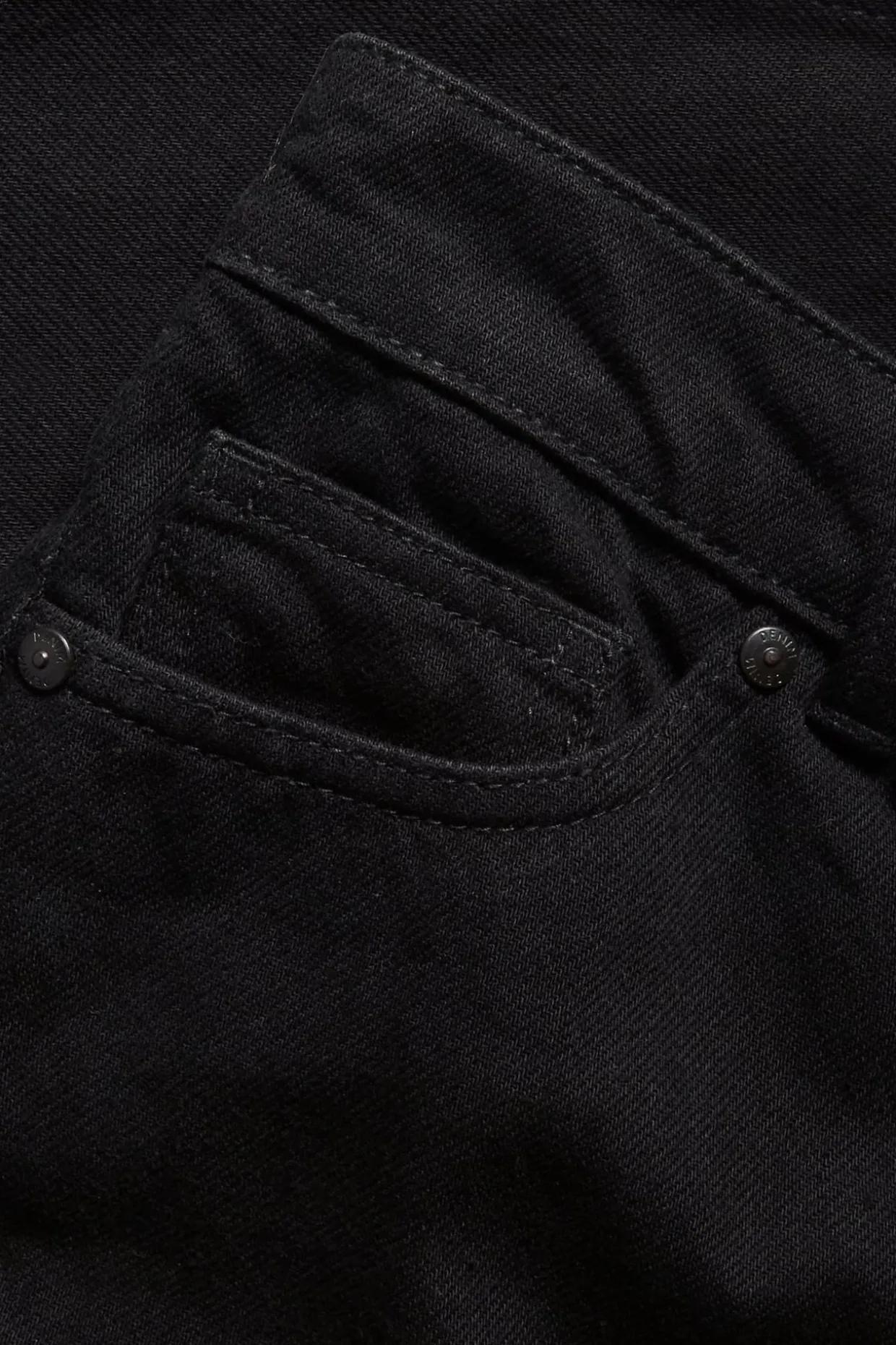Dżinsy straight high waist
