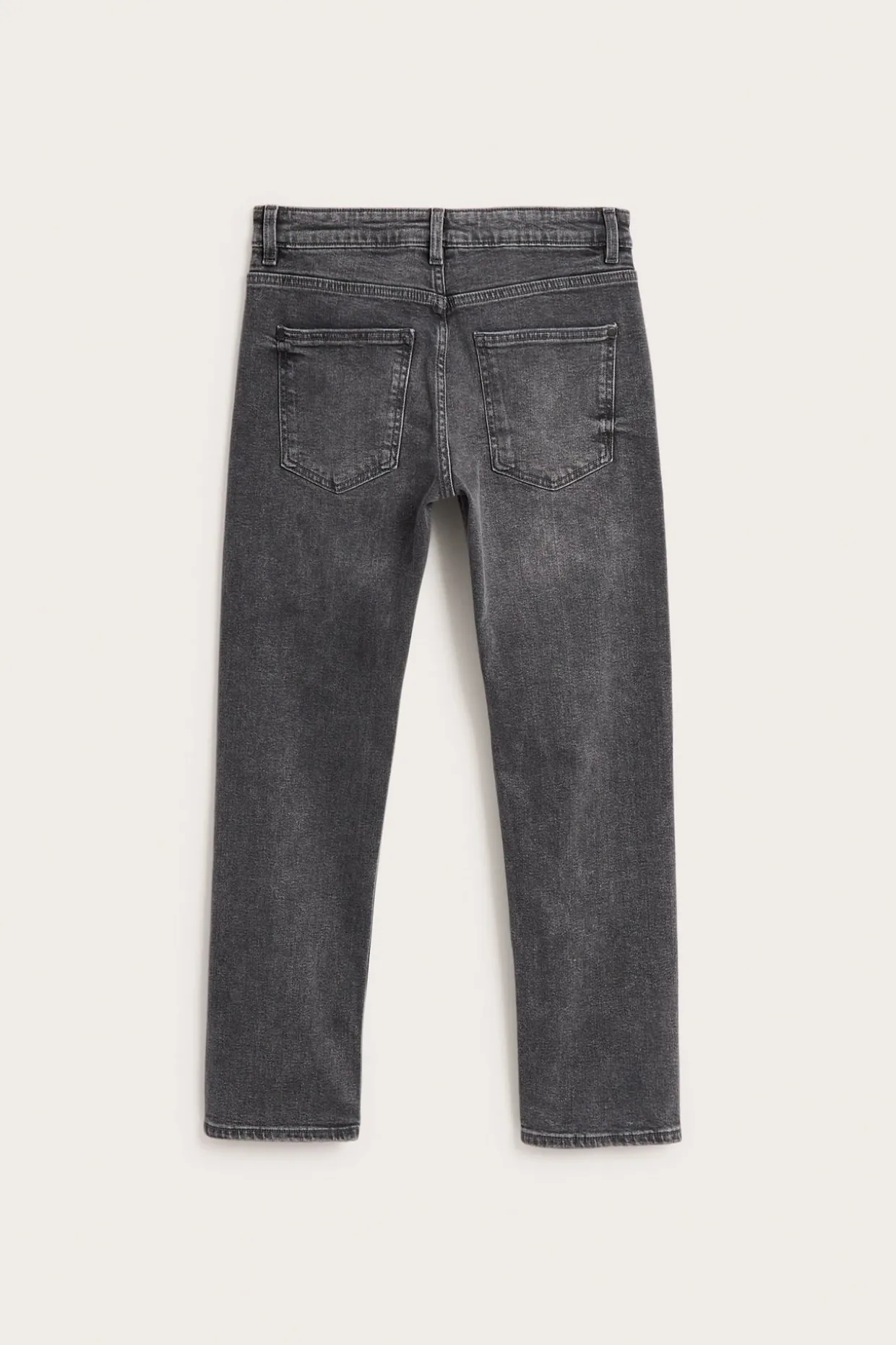 Dżinsy straight mid waist