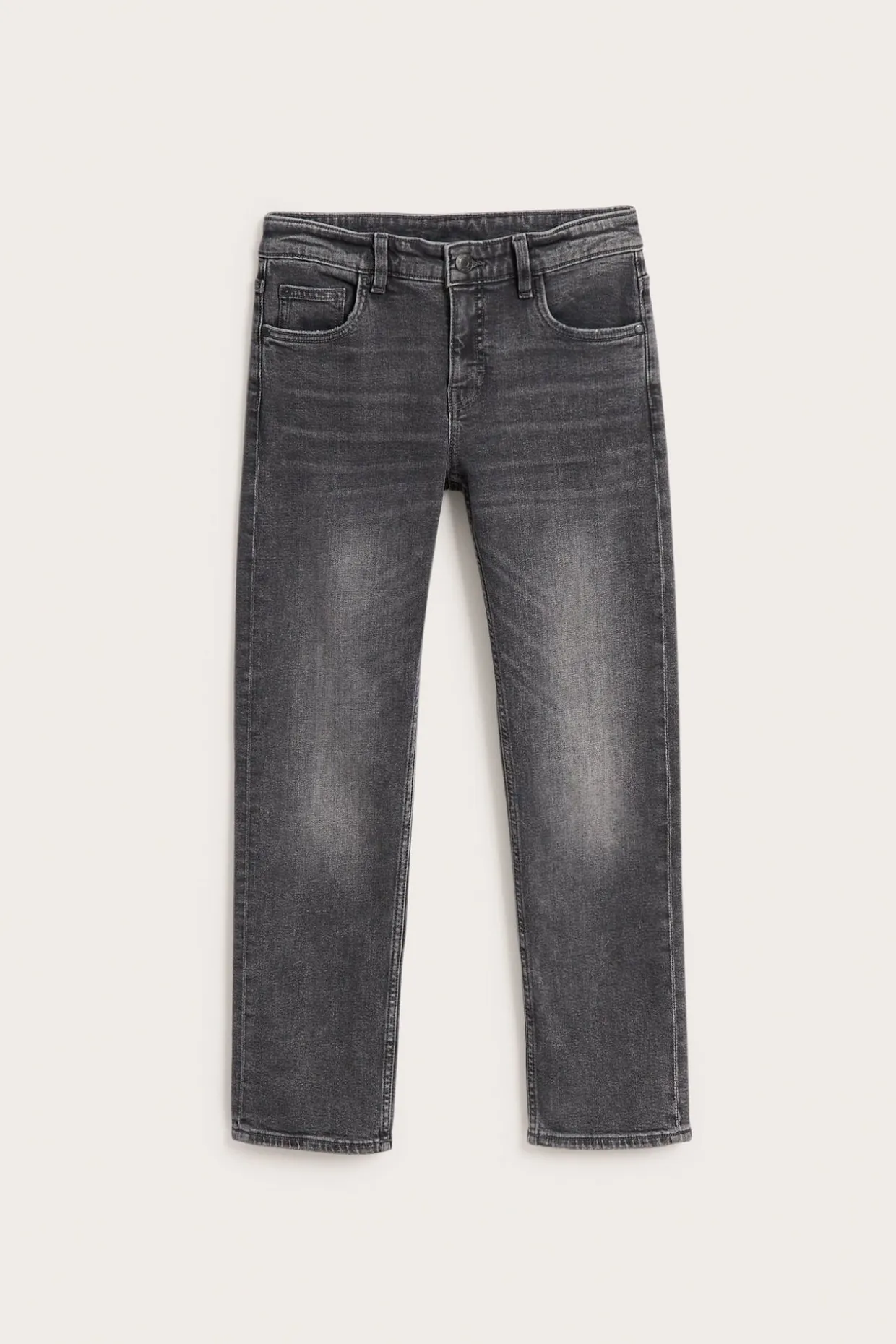 Dżinsy straight mid waist