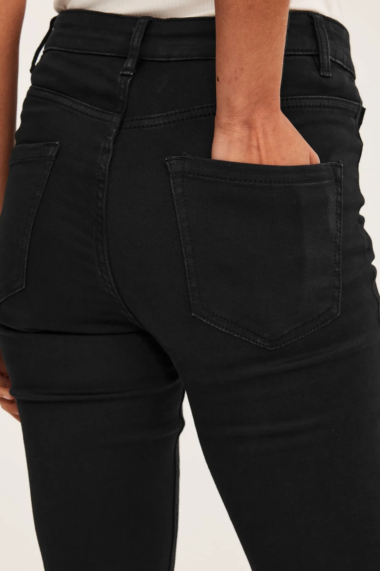 Dżinsy super slim high waist