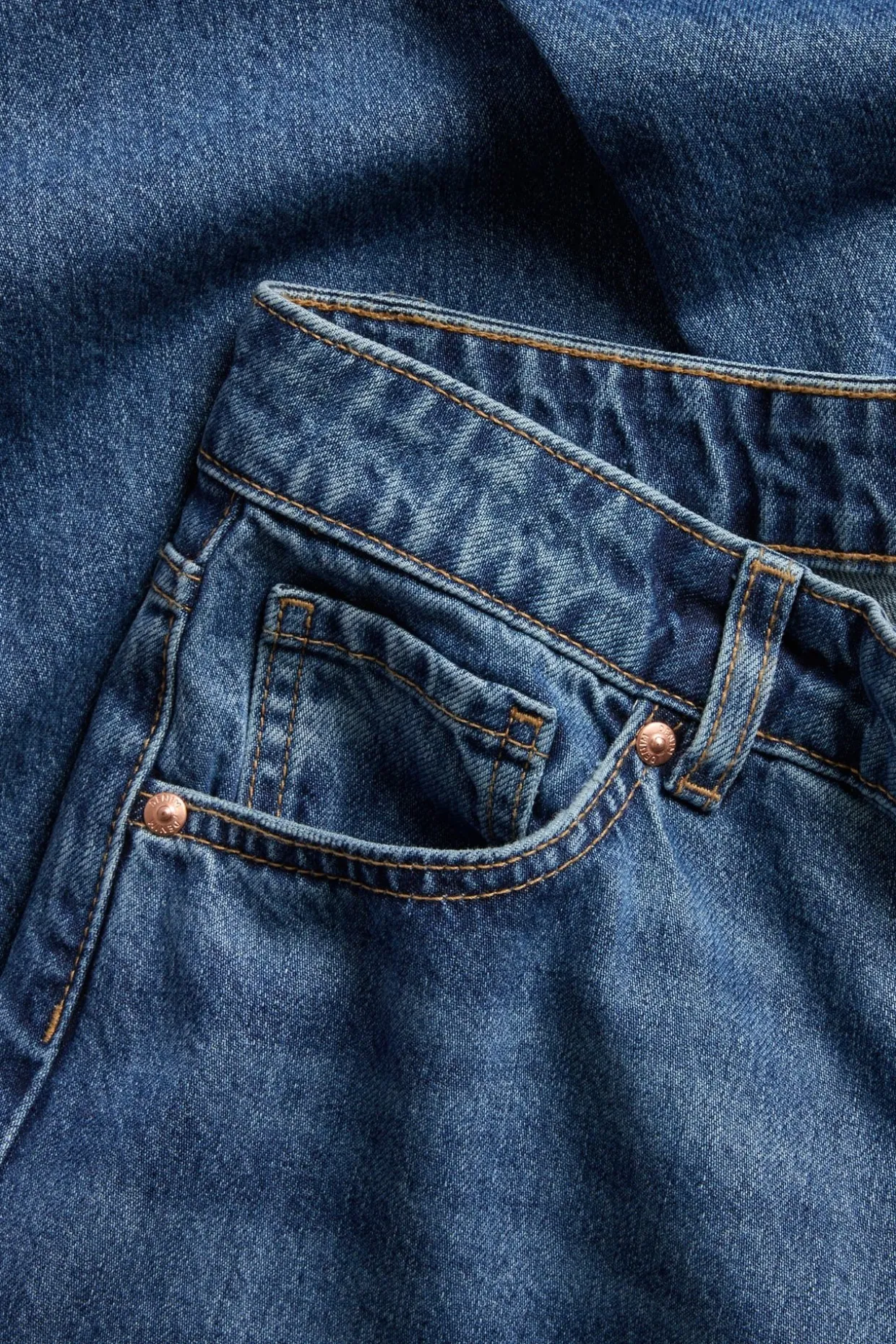 Dżinsy wide high waist