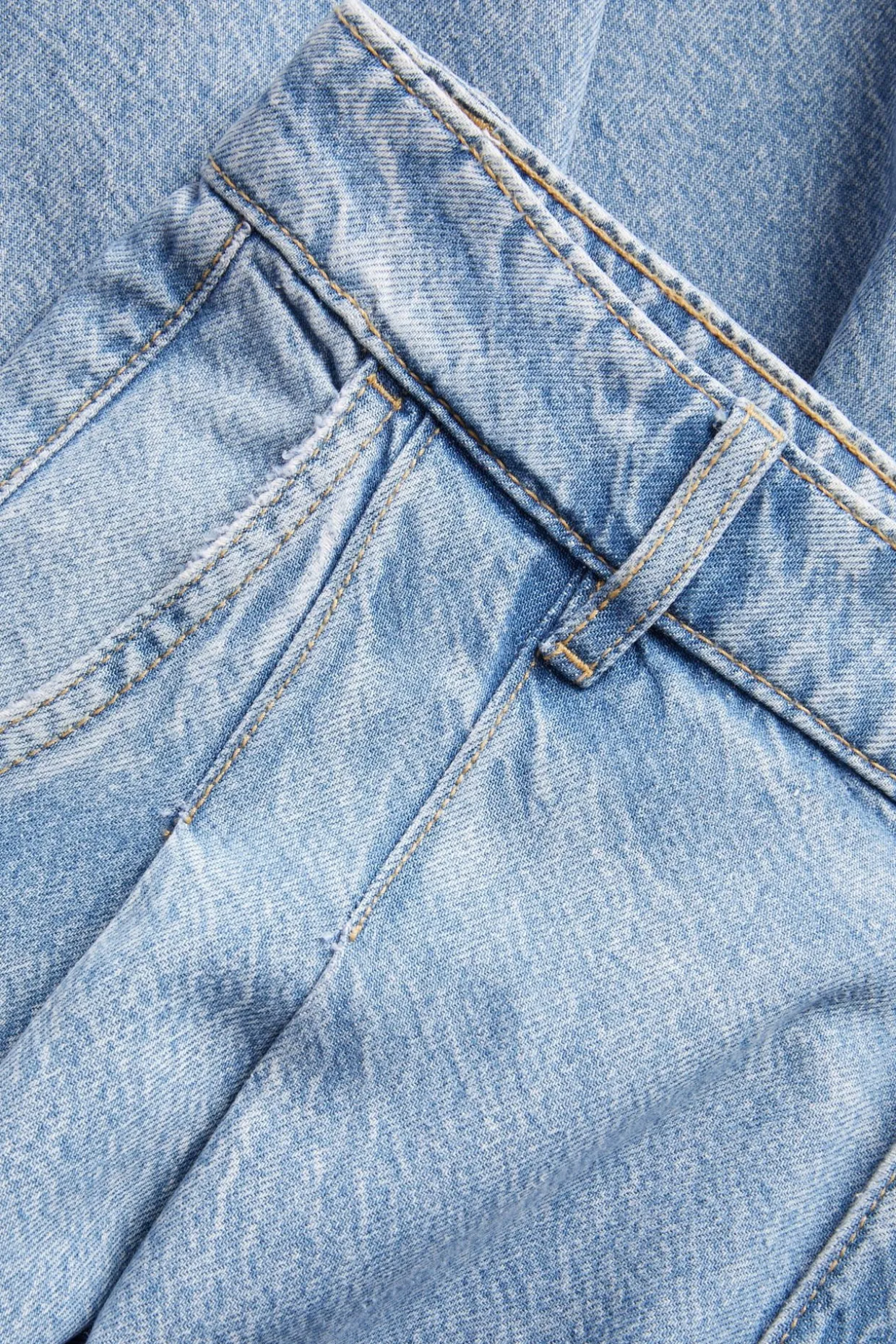 Dżinsy wide high waist