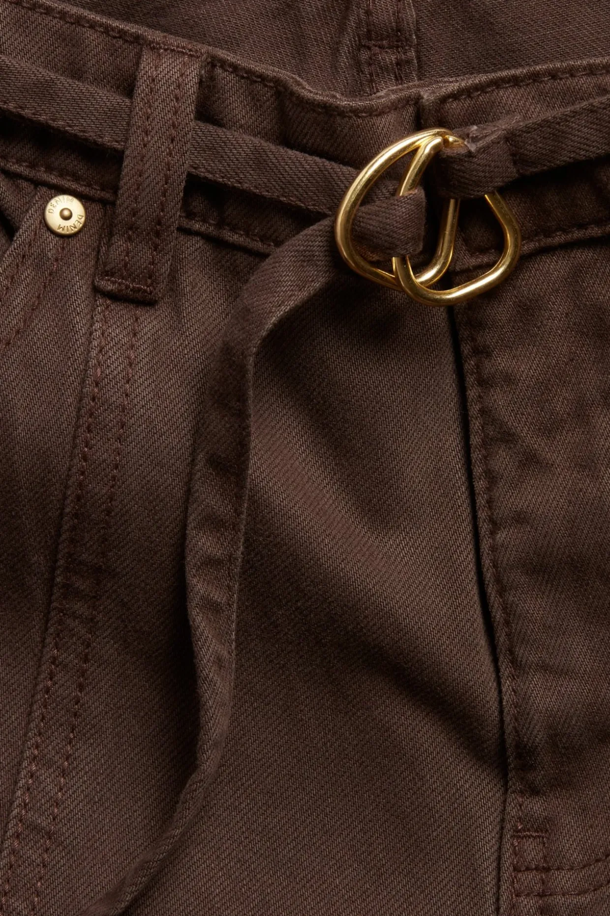 Dżinsy wide high waist