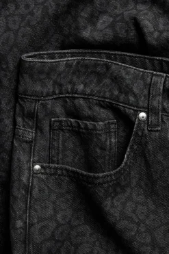 Dżinsy wide high waist