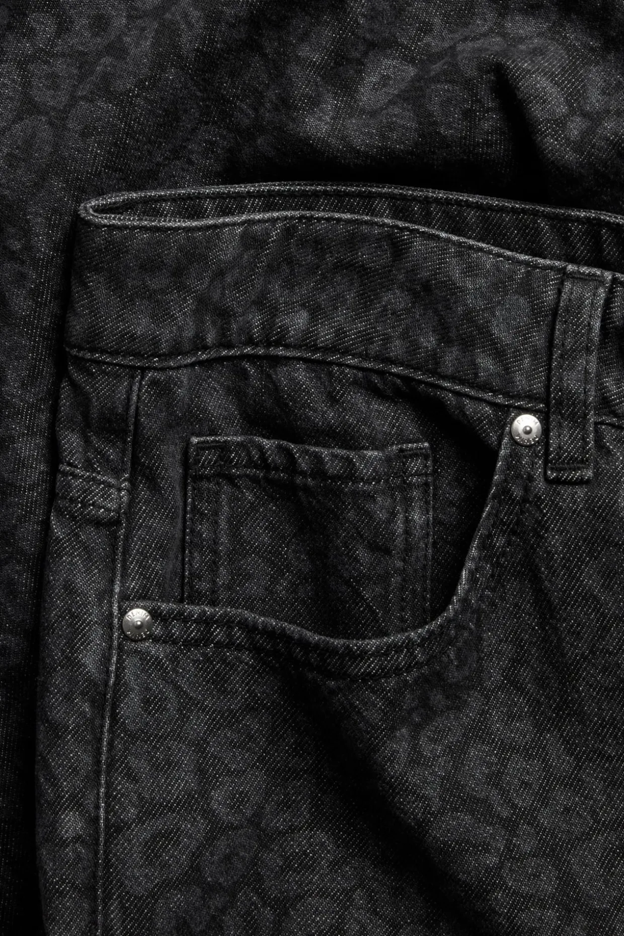 Dżinsy wide high waist