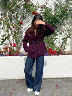 Dżinsy wide high waist