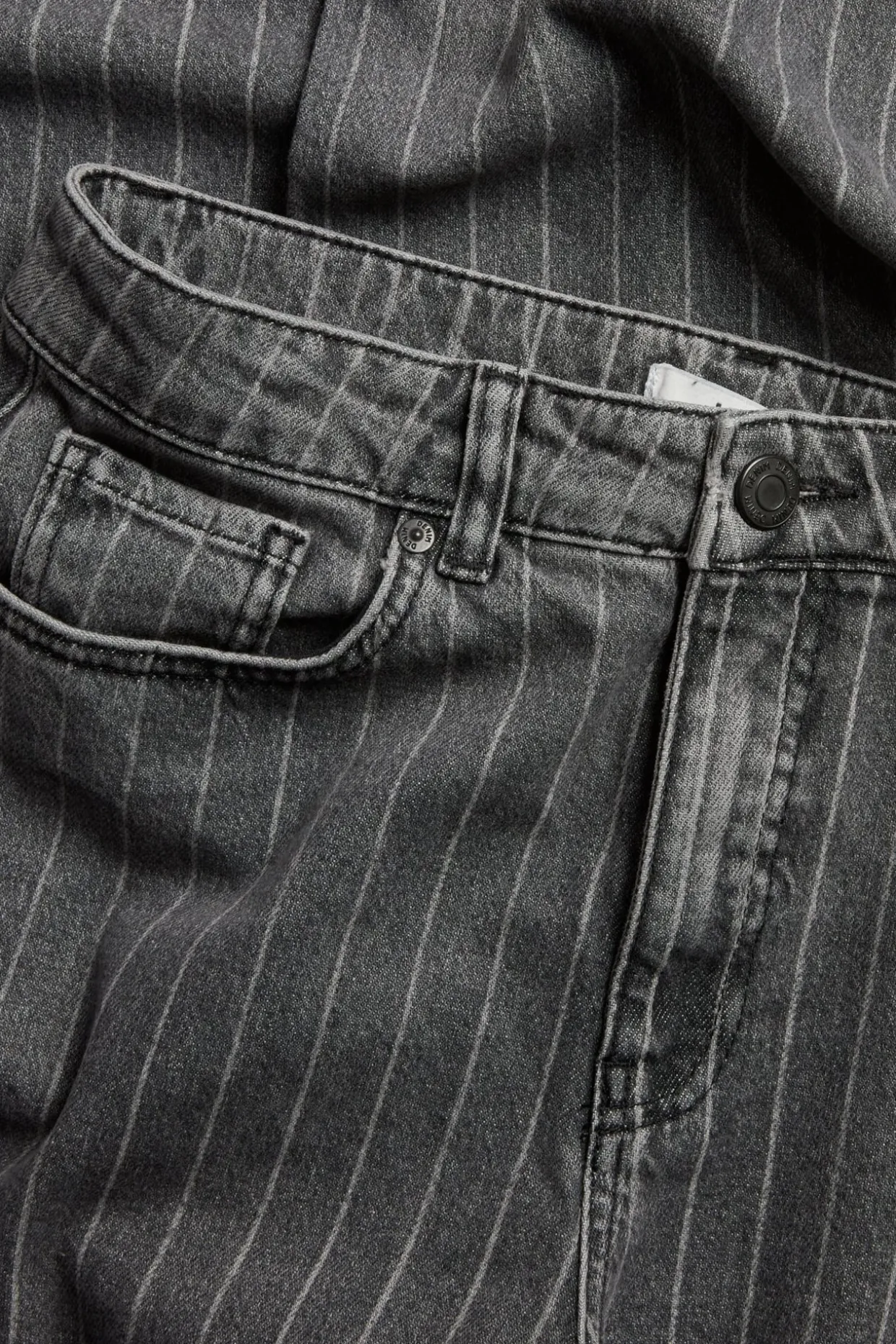Dżinsy wide high waist