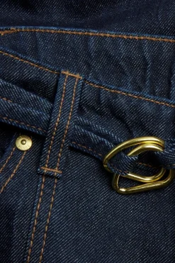 Dżinsy wide high waist