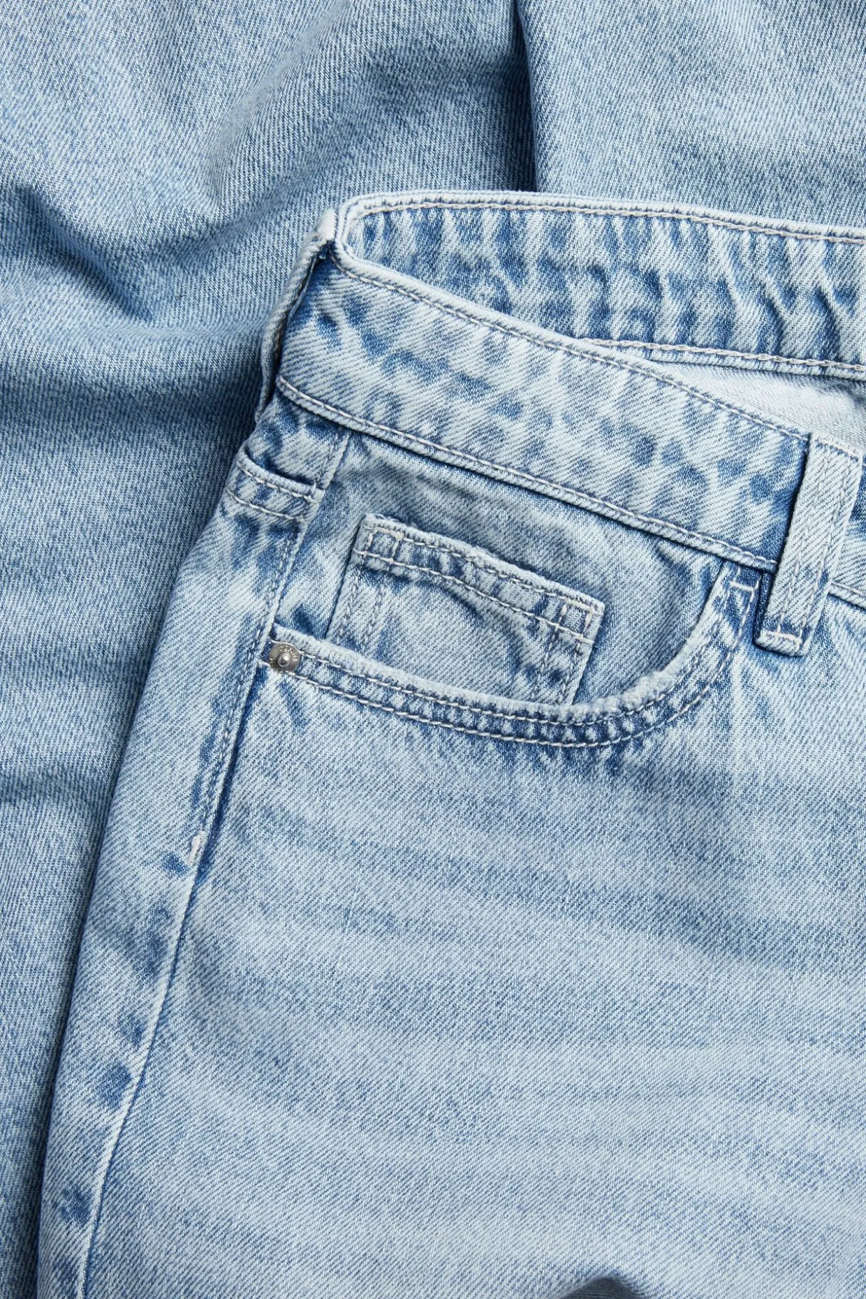 Dżinsy wide low waist