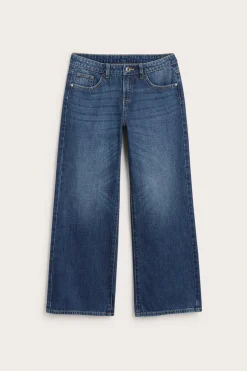 Dżinsy wide low waist