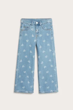 Dżinsy wide mid waist