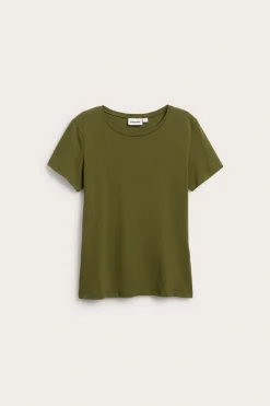 Dopasowany t-shirt z bawełny