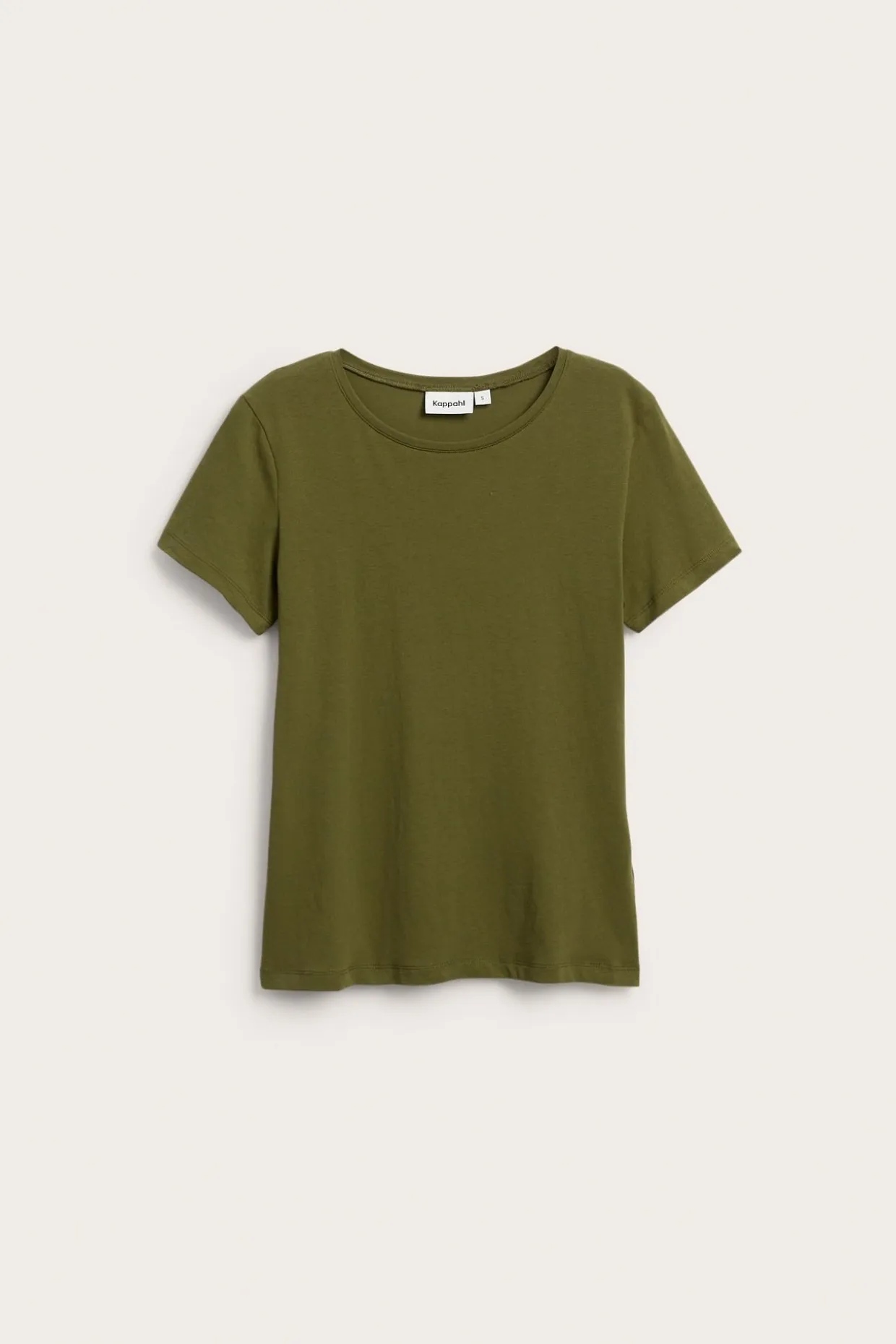 Dopasowany t-shirt z bawełny