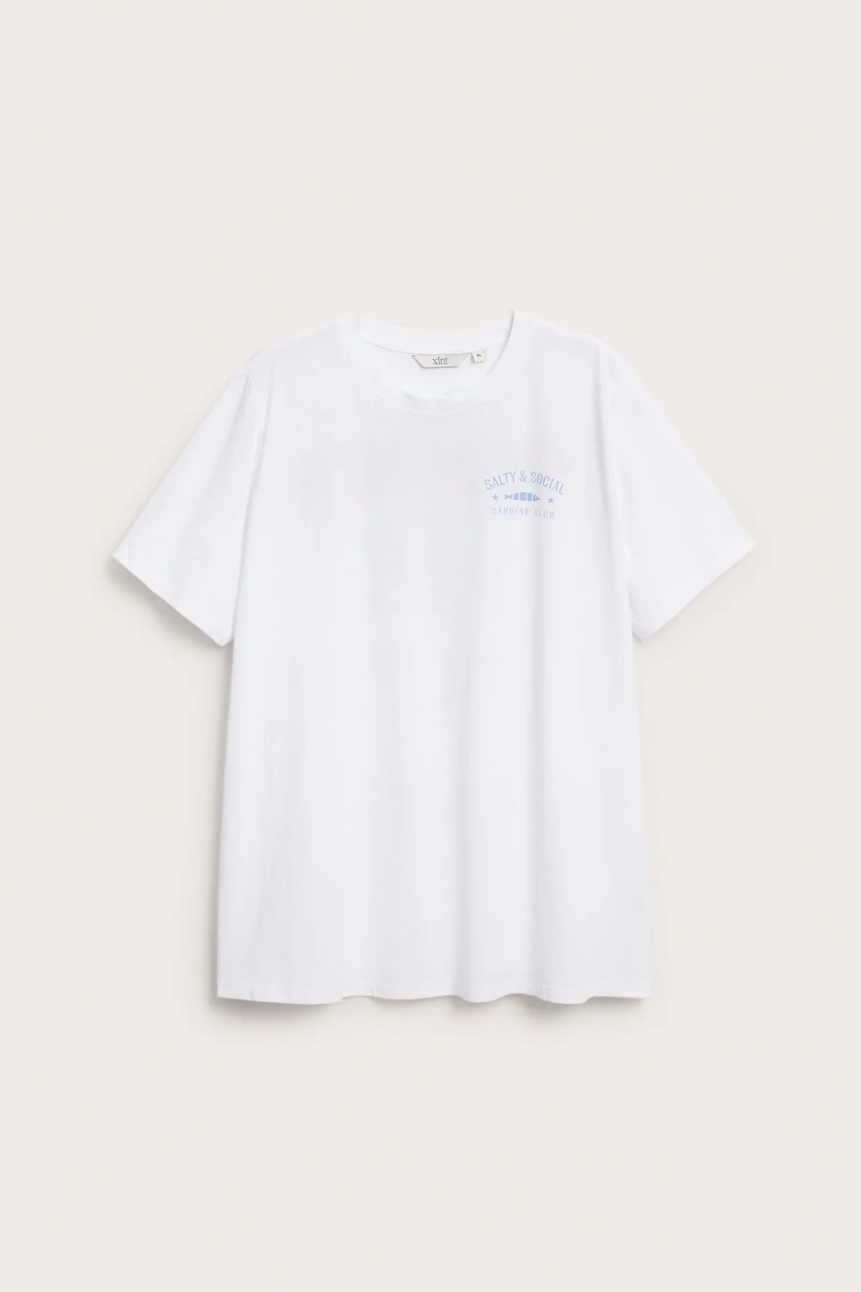Długi t-shirt z nadrukowanymi motywami