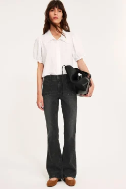 Flare jeans low waist