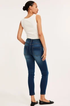 Jeansy Super slim short leg