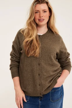 Kardigan z dzianiny
