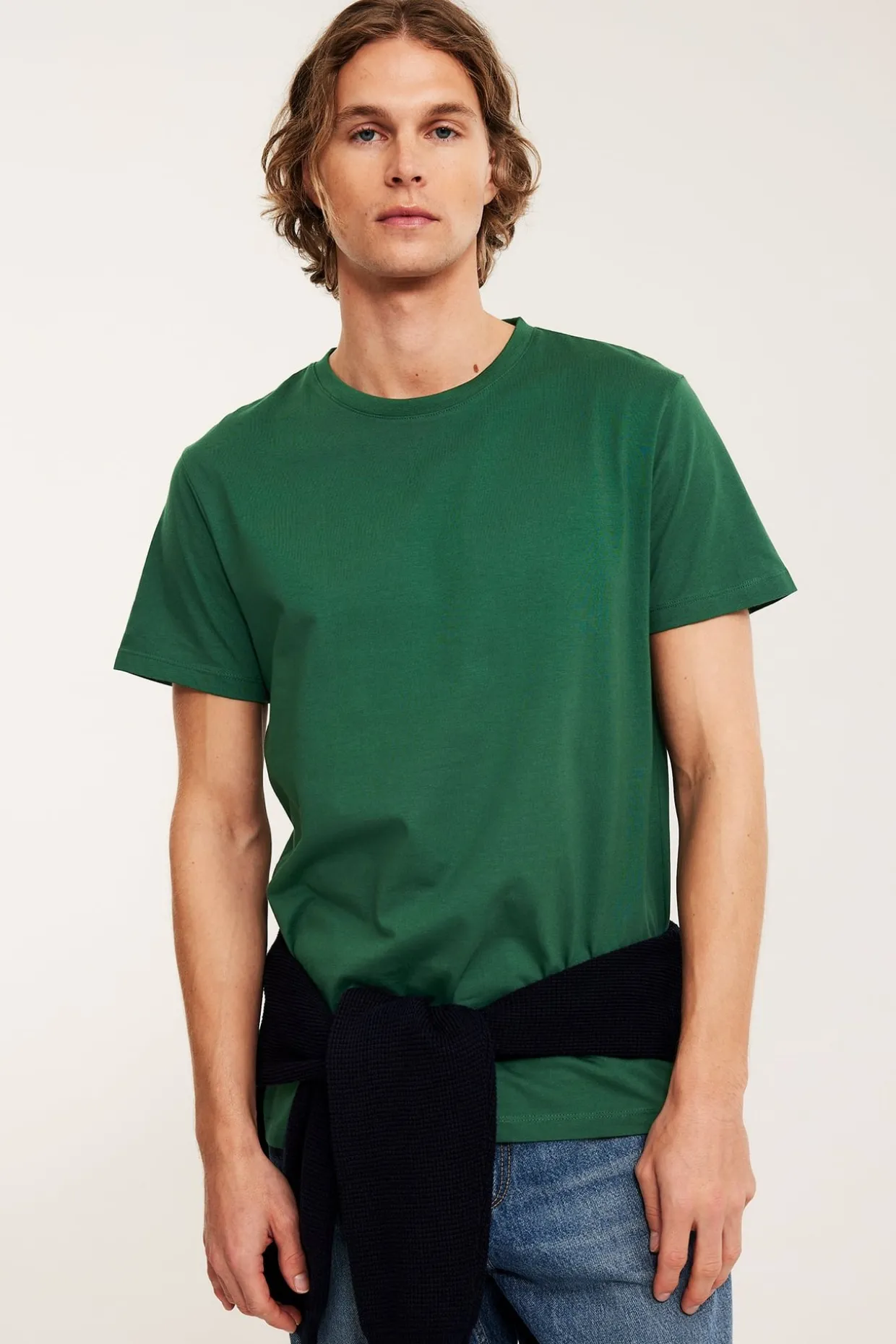 Klasyczny t-shirt z bawełny