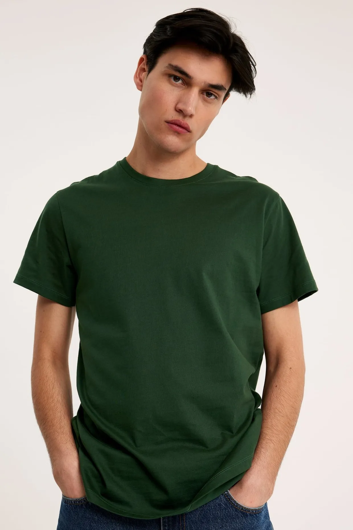 Klasyczny t-shirt z bawełny