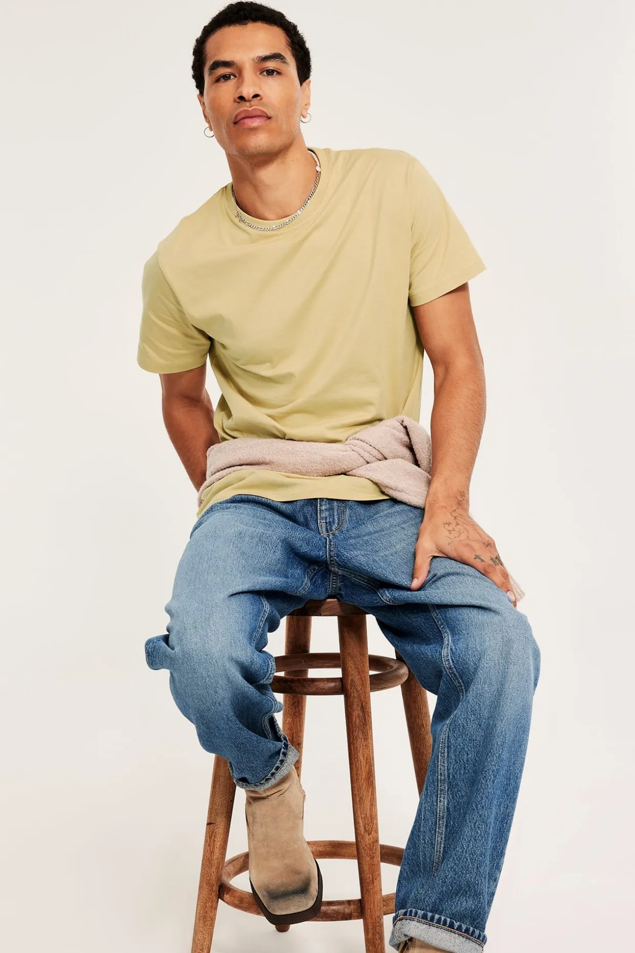 Klasyczny t-shirt z bawełny