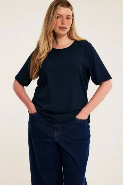 Klasyczny t-shirt z bawełny