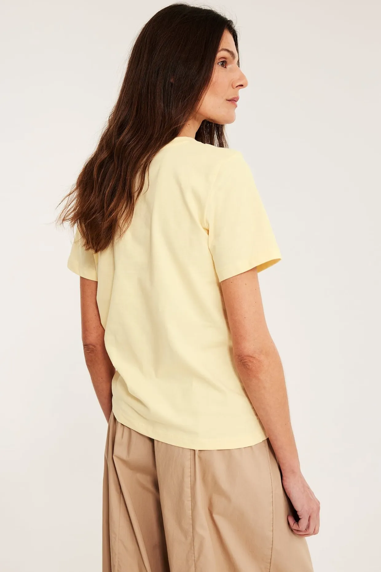 Klasyczny t-shirt z bawełny